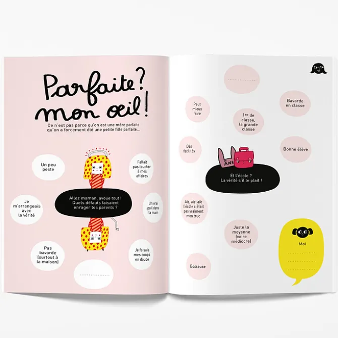 Minus Editions Livre à Compléter Telle Mère, Telle Fille