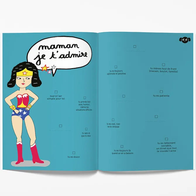 Minus Editions Livre à Compléter Telle Mère, Telle Fille