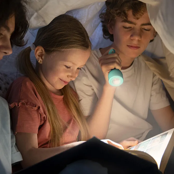 MOB Lampe Torche Glowy - Bleu