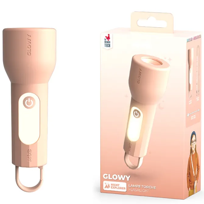 MOB Lampe Torche Glowy - Rose