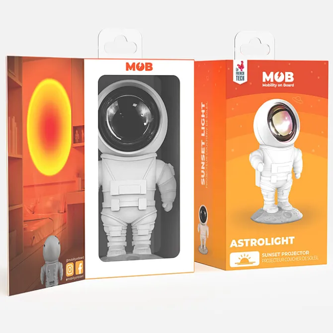 MOB Projecteur Astrolight - Orange Coucher de Soleil