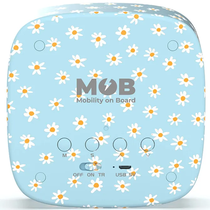 MOB Réveil Veilleuse Billy - Blue Flower