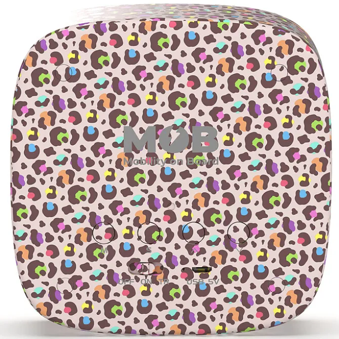 MOB Réveil Veilleuse Billy - Rainbow Leopard
