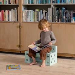 MODU Jeu de Construction Evolutif Explorer - Ocean Mint & Forest Green