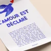 émoi émoi Affiche - L'Amour est Déclaré