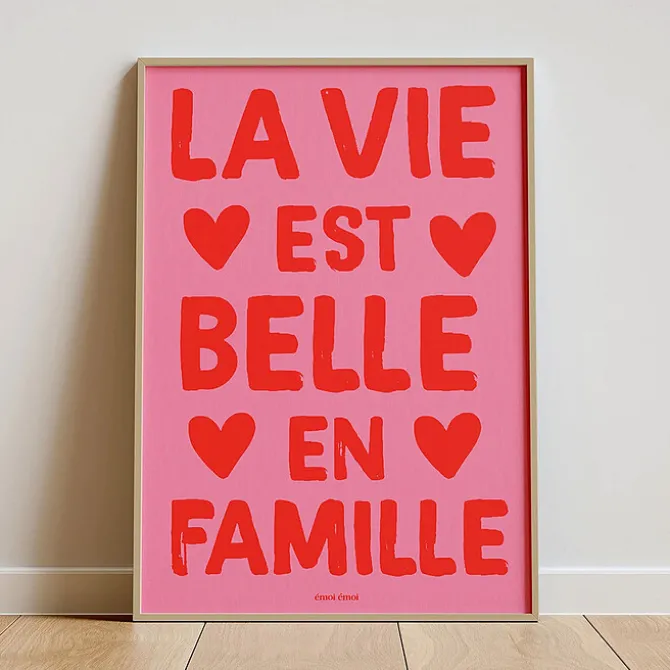 émoi émoi Affiche - La Vie est Belle en Famille
