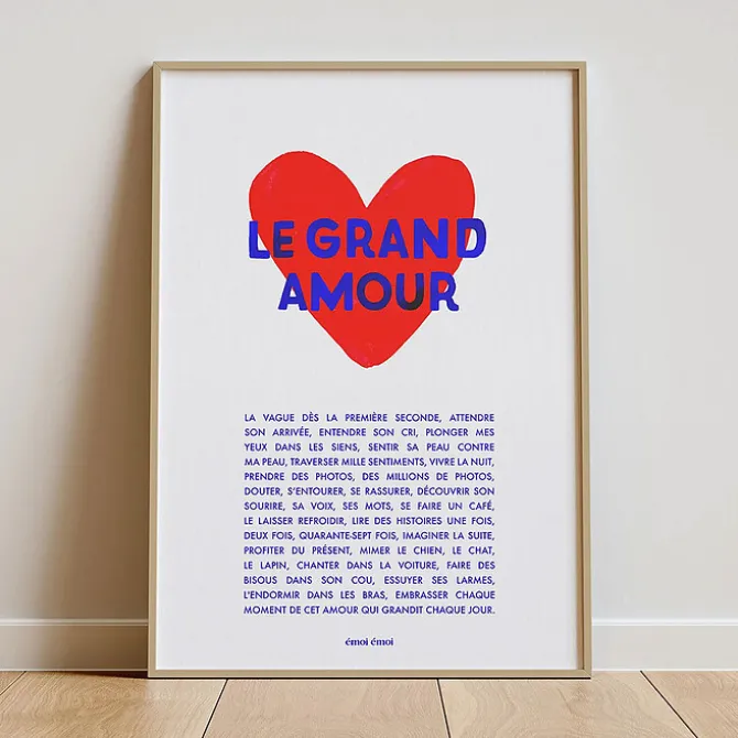 émoi émoi Affiche - Le Grand Amour