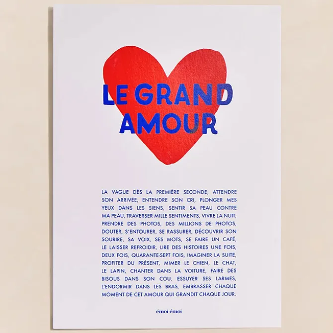 émoi émoi Affiche - Le Grand Amour