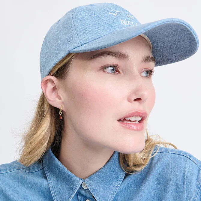 émoi émoi Casquette L'Amour est Déclaré - Denim Clair