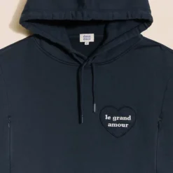 émoi émoi Hoodie d'Allaitement Le Grand Amour Charbon - S
