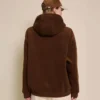 émoi émoi Hoodie Polaire Recyclée We Are Family Chocolat - S