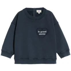émoi émoi Sweat Le Grand Amour Charbon - 4 Ans