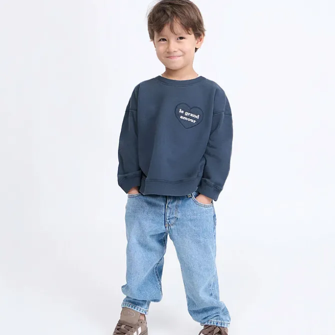 émoi émoi Sweat Le Grand Amour Charbon - 4 Ans
