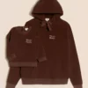 émoi émoi Sweat Polaire Recyclée We Are Family Chocolat - 4 Ans