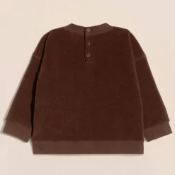 émoi émoi Sweat Polaire Recyclée We Are Family Chocolat - 2 Ans