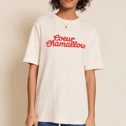 émoi émoi T-shirt Coeur Chamallow Crème - XL