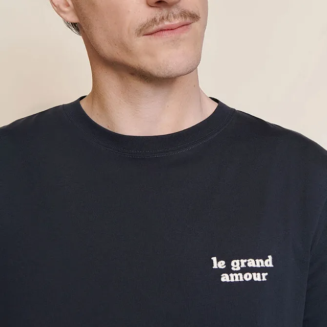 émoi émoi T-shirt Le Grand Amour Charbon - XL