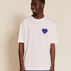 émoi émoi T-shirt Le Parrain Blanc - L