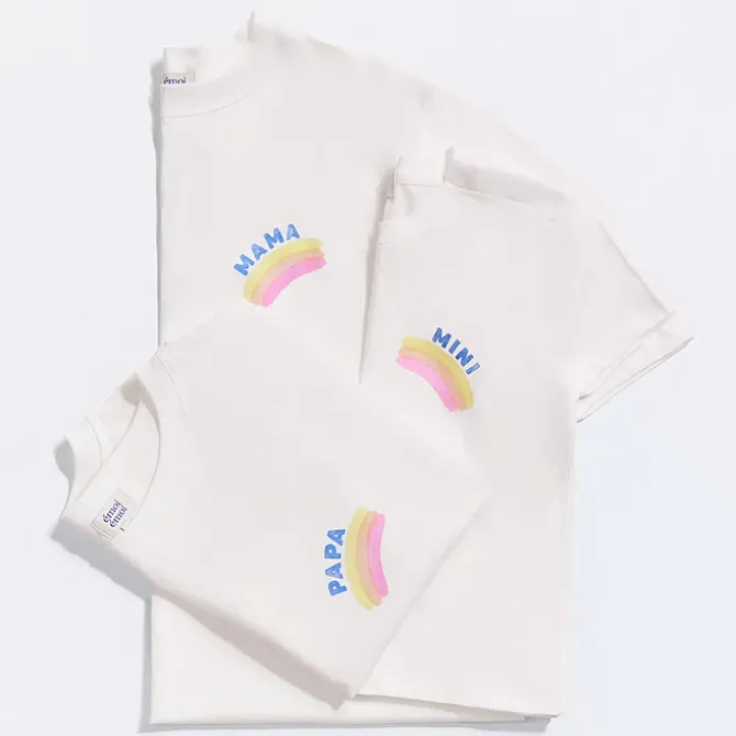 émoi émoi T-shirt Mini Rainbow - 4 Ans
