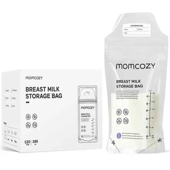 Momcozy Lot de 50 Sachets de Conservation - 180 ml