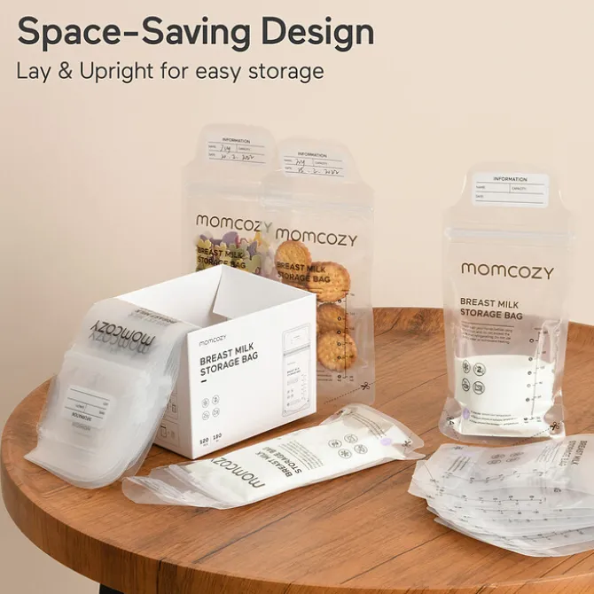 Momcozy Lot de 50 Sachets de Conservation - 180 ml