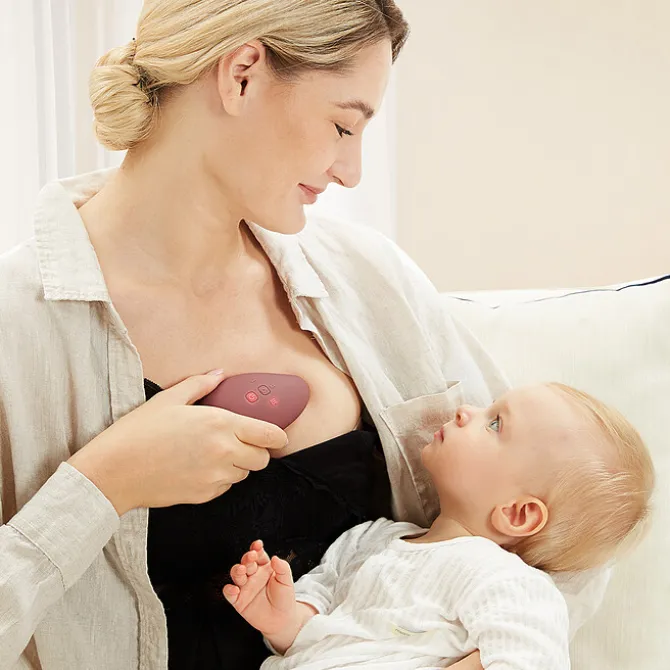 Momcozy Masseur de Lactation Chauffant et Vibrant