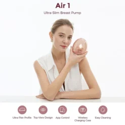 Momcozy Tire-lait Air 1 Double - Rouge