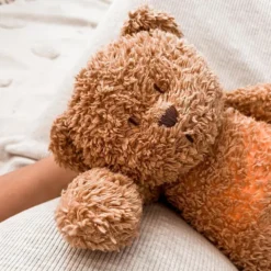 moonie Peluche Veilleuse Musicale Ourson Moonie - Caramel