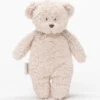 moonie Peluche Veilleuse Musicale Ourson Moonie - Rose Blush