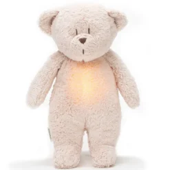 moonie Peluche Veilleuse Musicale Ourson Moonie - Rose Blush