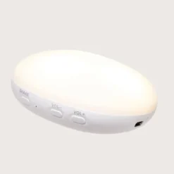 moonie Peluche Veilleuse Musicale Phoque - Blanc Polaire