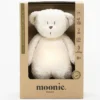moonie Peluche Veilleuse Musicale Ourson Moonie - Blanc Polaire