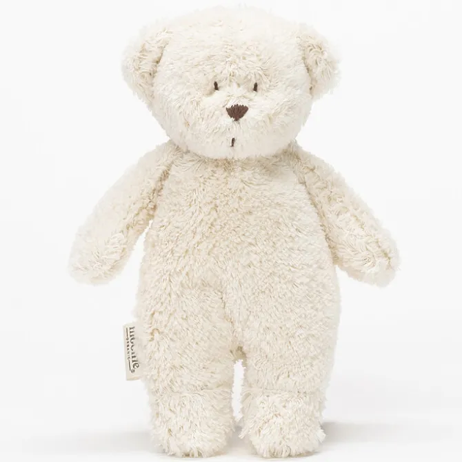moonie Peluche Veilleuse Musicale Ourson Moonie - Blanc Polaire