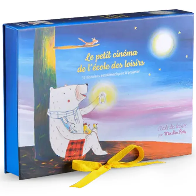 Moulin Roty Coffret Cinéma 32 Histoires du Soir - Ecole des Loisirs