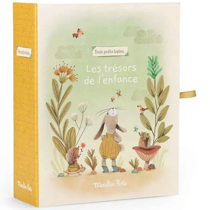 Moulin Roty Coffret de Naissance - Trois Petits Lapins