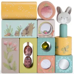 Moulin Roty Cubes d'Activités - Trois Petits Lapins