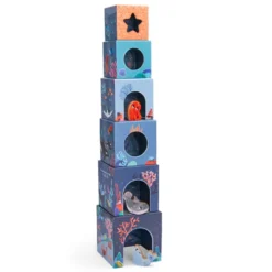 Moulin Roty Cubes Empilables - Les Aventures Paulie