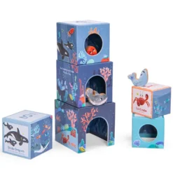 Moulin Roty Cubes Empilables - Les Aventures Paulie