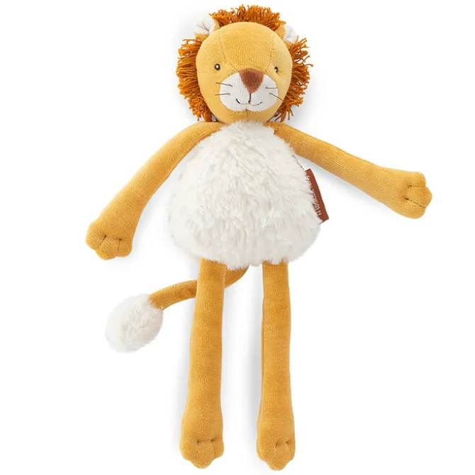 Moulin Roty Doudou Hochet Lion Mamba - La Forêt Mawa