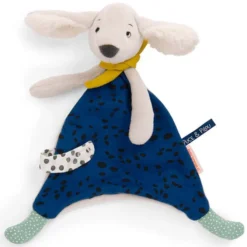 Moulin Roty Doudou Pilou Bleu - Puce & Pilou