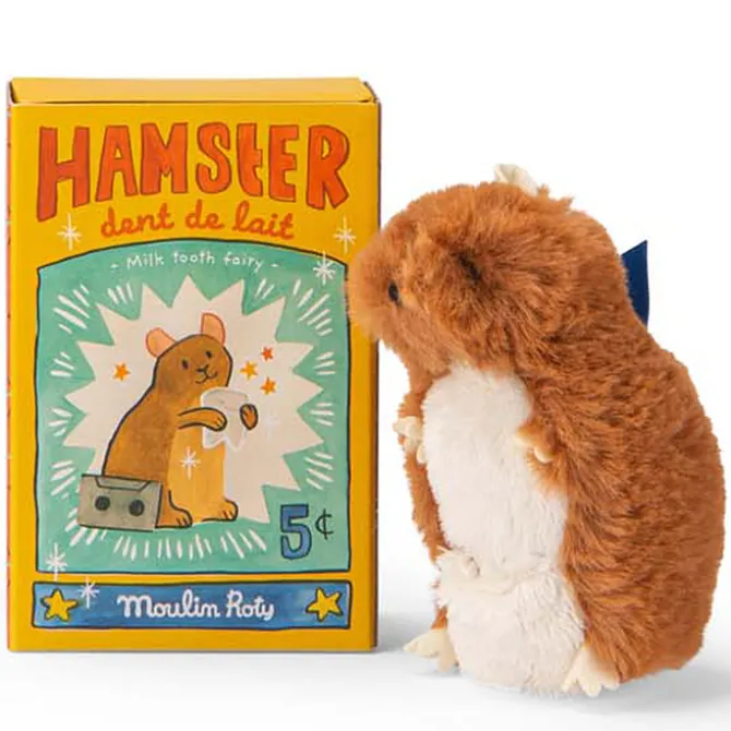 Moulin Roty Hamster Dents de Lait - Puce & Pilou