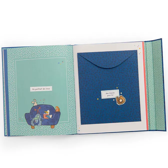 Moulin Roty Livre de Naissance - Puce & Pilou