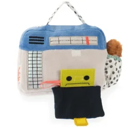 Moulin Roty Radio Cassette Musical - Puce & Pilou