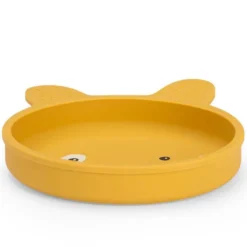 Moulin Roty Set de Vaisselle Silicone 3 Pièces - Trois Petits Lapins