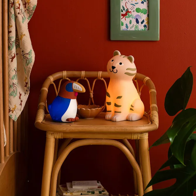Moulin Roty Veilleuse Tigre - La Forêt Mawa