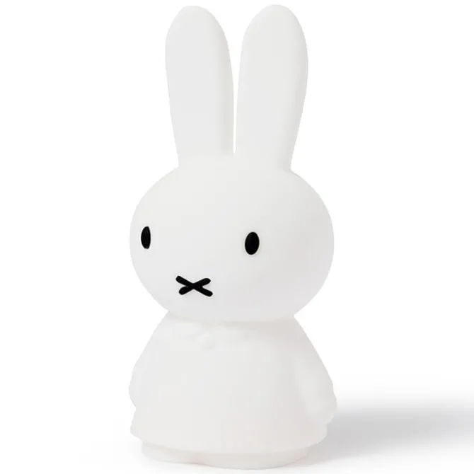 Mr Maria Lampe Miffy Shines Tactile - Blanc