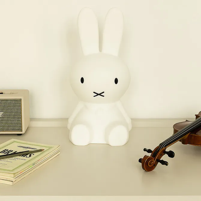 Mr Maria Lampe Miffy Star Light - Blanc