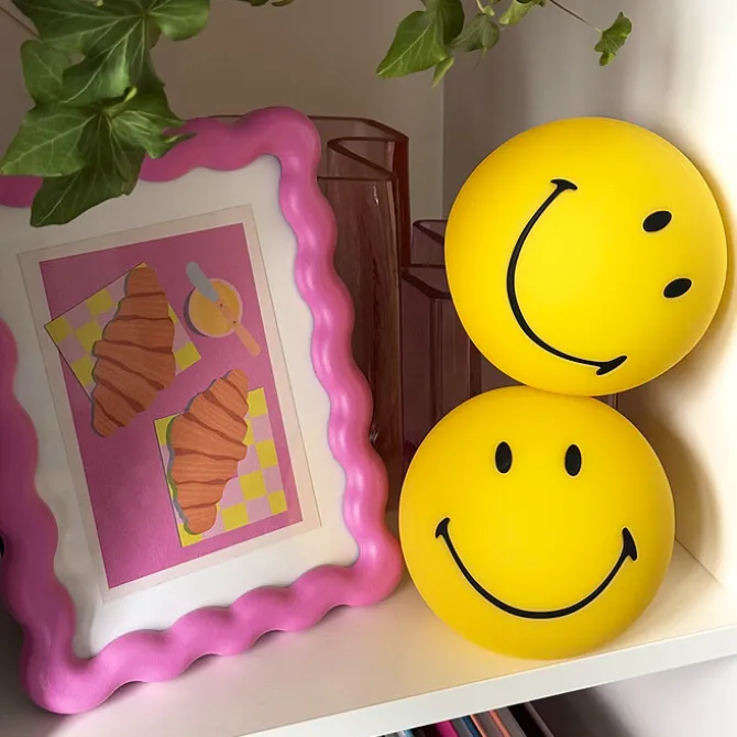 Mr Maria Mini Veilleuse Bundle of Light Smiley - Jaune