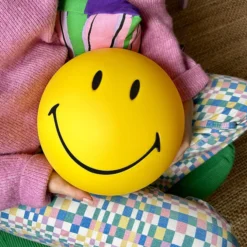 Mr Maria Veilleuse Lampe Smiley Star Light - Jaune
