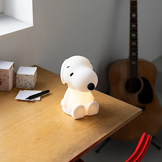 Mr Maria Veilleuse Lampe Snoopy First Light - Blanc